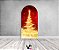 Painel Romano Veste Fácil 1,00x2,00 - Árvore de Natal Dourada Efeito Glitter 015 - Imagem 2