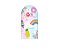 Painel Romano Veste Fácil 1,00x2,00 - Pool Party Azul e Rosa 001 - Imagem 1