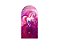 Painel Romano Veste Fácil 1,00x2,00 - Unicórnio Pink Efeito Glitter 009 - Imagem 1