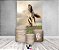 Painel De Festa Vertical 1,50 x 2,20 + Trio De Capas Cilindro - Cavalo Tons de Bege 052 - Imagem 2
