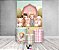 Painel De Festa Vertical 1,50 x 2,20 + Trio De Capas Cilindro - Fazendinha Menina Loira 055 - Imagem 2