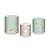 Trio De Capas De Cilindro - Dia das Mães Verde Suave Flores Pastel 077 - Imagem 1