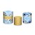 Trio De Capas De Cilindro - Dia das Mães Floral Dourado e Azul 079 - Imagem 4