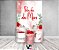 Painel De Festa Vertical 1,50 x 2,20 + Trio De Capas Cilindro - Feliz Dia das Mães Rosas Vermelhas 111 - Imagem 2