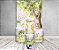 Painel De Festa Vertical 1,50 x 2,20 + Trio De Capas Cilindro - Safari Animais Delicado 081 - Imagem 2