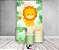 Painel De Festa Vertical 1,50 x 2,20 + Trio De Capas Cilindro - Safari Leãozinho Cute 085 - Imagem 2