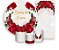 Painel De Festa + Trio De Capas Cilindro + Faixa Veste Fácil - Bodas de Ouro Rosas Vermelhas 017 - Imagem 1