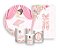 Kit 2 Painéis De Festa + Trio De Capas Cilindro - Bailarina Morena e Flores 018 - Imagem 1