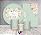 Kit 2 Painéis De Festa + Trio De Capas Cilindro - Dia das Mães Verde 024 - Imagem 2