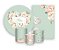 Kit 2 Painéis De Festa + Trio De Capas Cilindro - Dia das Mães Verde 024 - Imagem 1