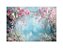 Fundo Fotográfico 2,20 x 1,50 - Céu e Flores Rosa com Branco 205 - Imagem 1