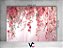 Fundo Fotográfico 2,20 x 1,50 - Rosa Desfocado com Flores Caindo 210 - Imagem 2