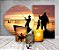 Kit 2 Painéis De Festa + Trio De Capas Cilindro - Pescaria Silhuetas no Por do Sol 003 - Imagem 2