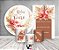 Kit 2 Painéis De Festa + Trio De Capas Cilindro - Floral Boho Mocha Bodas de Ouro 022 - Imagem 2