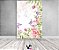 Painel De Festa Vertical 1,50 x 2,20 - Meia Lua de Flores e Borboletas 157 - Imagem 2