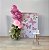 Painel De Festa Vertical 1,50 x 2,20 - Meia Lua de Flores e Borboletas Rosa 158 - Imagem 4