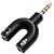 Adaptador Y Plug P2 X P3 - Imagem 1