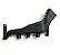 Duto Ar Lateral Painel Volkswagen Jetta 2010 1K1819151B C183 - Imagem 1