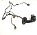 Chicote Porta Dianteira Direita Peugeot 206 2007 C121 - Imagem 3