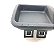 Tampa Console Central Renault Sandero 2012 8200645978 C225 - Imagem 3