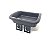 Tampa Console Central Renault Sandero 2012 8200645978 C225 - Imagem 4