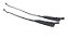 Par Braço Limpador Parabrisa Gm Corsa Montana 09114667 Pz3 - Imagem 5