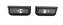 Par Lanterna Luz Placa Fiat Doblo 2010 46834518 C304 - Imagem 1