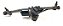 Galhada Motor Limpador Parabrisa Citroen C3 2004 A 2012 - Imagem 1