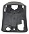 Moldura Inferior Coluna Direção Renault Clio 2002 A 2012 Pf4 - Imagem 5