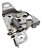 Fechadura Capo Volkswagen Gol G4 2005 A 2013 C355 - Imagem 6