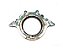 Flange Retentor Virabrequim Ford Focus 1.8 2001 A 2003 C323 - Imagem 6