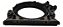 Flange Retentor Virabrequim Vw Gol G4 1.0 2009 2010 C346 - Imagem 3