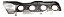 Junta Coletor De Escape Land Rover Discovery 4 5.0 2012 C360 - Imagem 5