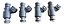 Kit 4 Bico Injetor Corsa Celta Prisma 1.4 93345842 C349 - Imagem 1