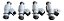 Kit 4 Bicos Injetor Celta Prisma Onix Corsa 2014 2015 C351 - Imagem 1
