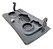 Tampa Porta Luvas Peugeot 206 Sw 2005 Á 2008 96623891Zd Pf5 - Imagem 7
