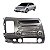 Rádio Mp3 Cd Player Honda New Civic 2007 2008 2009 a 2012 - Imagem 1