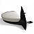 Retrovisor Manual Lado Direito Gol Voyage G6 G7 2013 A 2019 - Imagem 7
