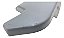 Acabamento Banco Traseiro Esquerdo Xsara Picasso Cinza - Imagem 4