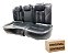 Bancos Couro Traseiro Renault Megane Sedan 2006 A 2012 Preto - Imagem 1