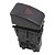 Botão Interruptor Pisca Alerta Honda Civic 2001 2002 A 2006 Preto - Imagem 7