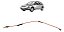 Cabo Velocímetro Volkswagen Gol Parati G2 1995 1996 A 1999 - Imagem 1