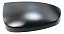 Capa Retrovisor Celta Prisma Meriva 2007 A 2011 Preto - Imagem 3