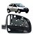 Carcaça Suporte Retrovisor Direito Celta Prisma 2010 2011 Preto - Imagem 1