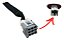Chicote Conector Plug Botão Pisca Alerta Xsara Picasso 2005 - Imagem 3
