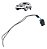 Chicote Conector Plug Sensor Abertura Capo Clio 2001 A 2012 - Imagem 1