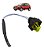 Chicote Conector Plug Sensor Detonaçao Palio 1.4 2007 A 2012 - Imagem 1