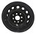 Roda Ferro Aro 13 4x100 Volkswagen Gol G4 2005 2006 A 2012 Preto - Imagem 7