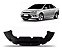 Defletor Focus Parachoque Dianteiro 2009 2010 2011 2012 2013 Preto - Imagem 2