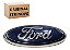 Emblema Grade Dianteira Ford Ranger 2013 2014 2015 2016 Prateado - Imagem 2